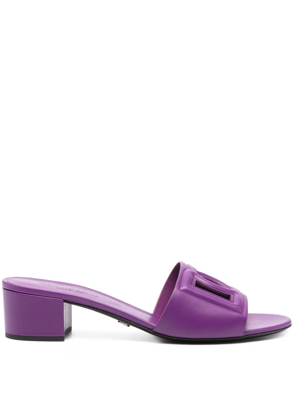 Dolce & Gabbana 50mm DG-logo sandals Paars