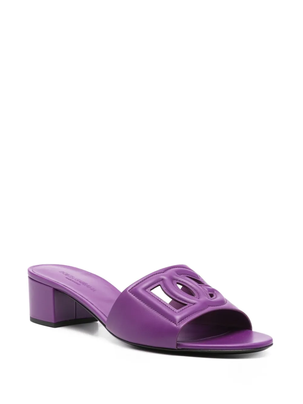 Dolce & Gabbana 50mm DG-logo sandals Paars