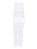 Missoni zigzag pattern dress - White