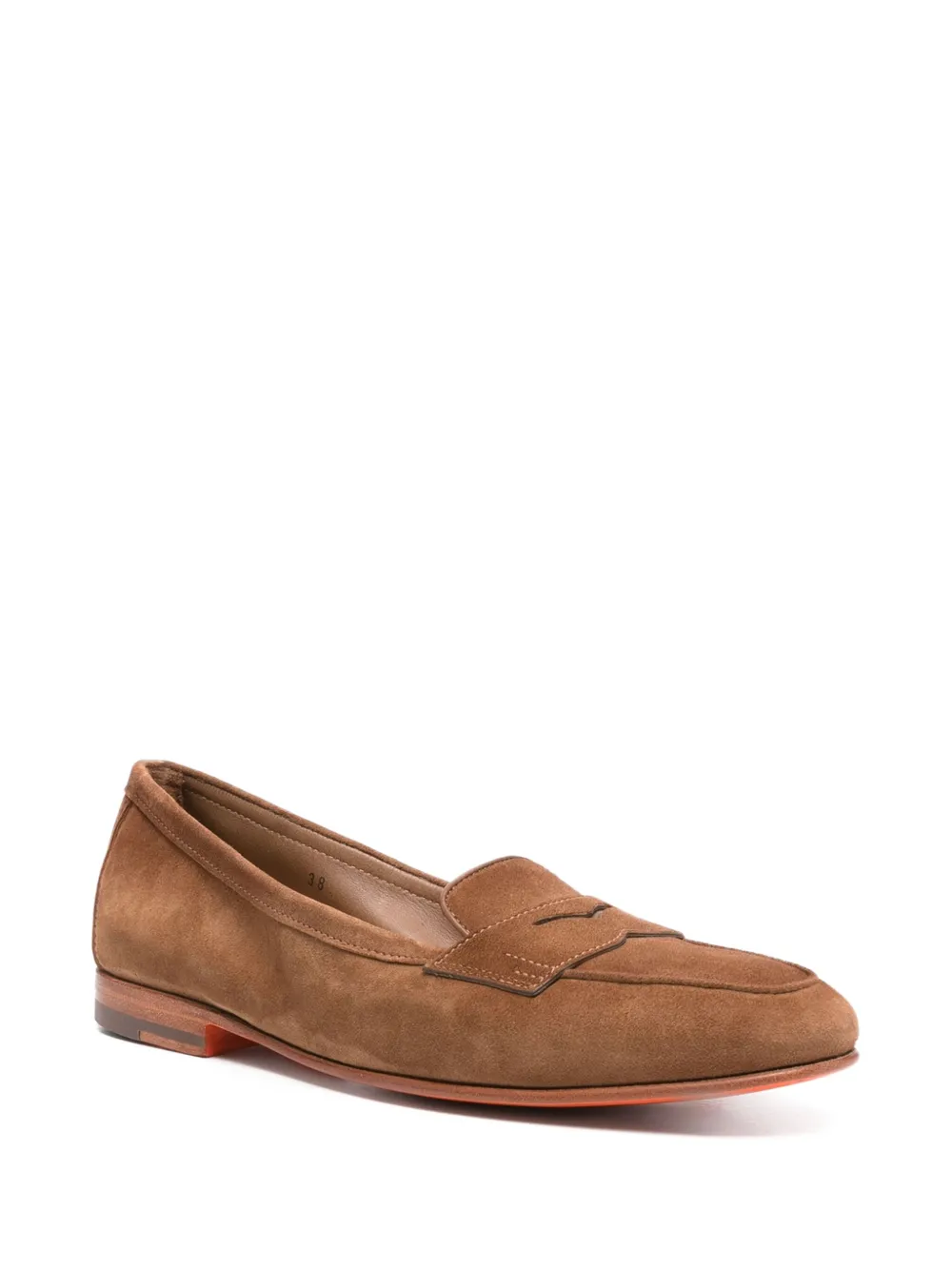 Santoni suede penny loafers | Image 2