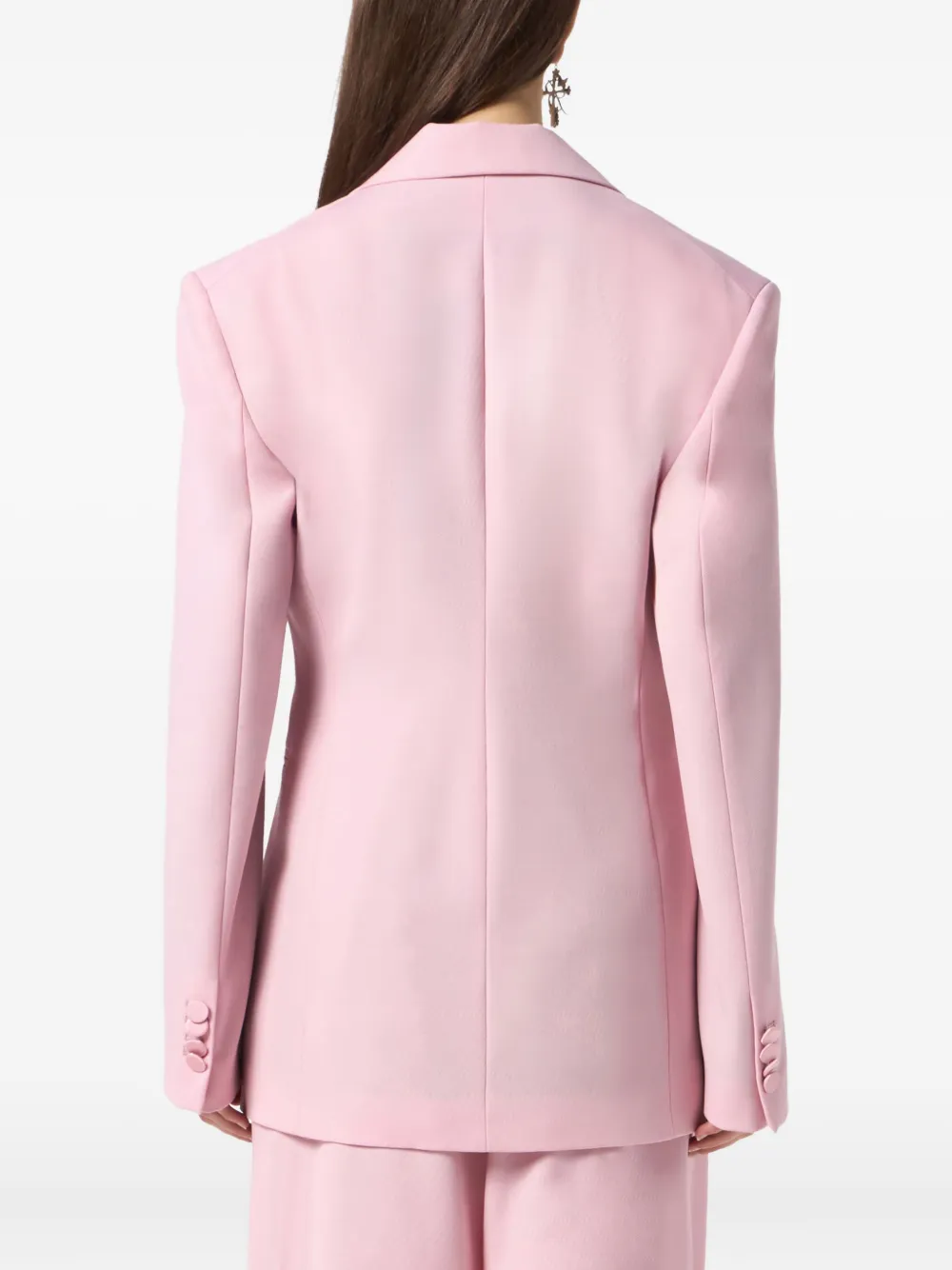 Blumarine single-breasted blazer Roze