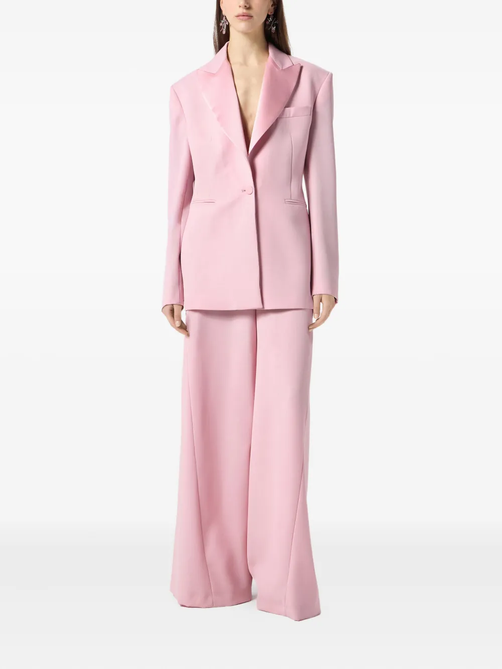 Blumarine single-breasted blazer Roze