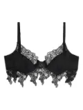 Blumarine lace-trimmed bra top - Black