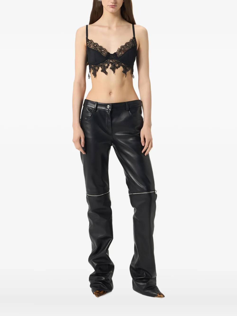 Blumarine レーストリム ブラトップ | ブラック | Image 1
