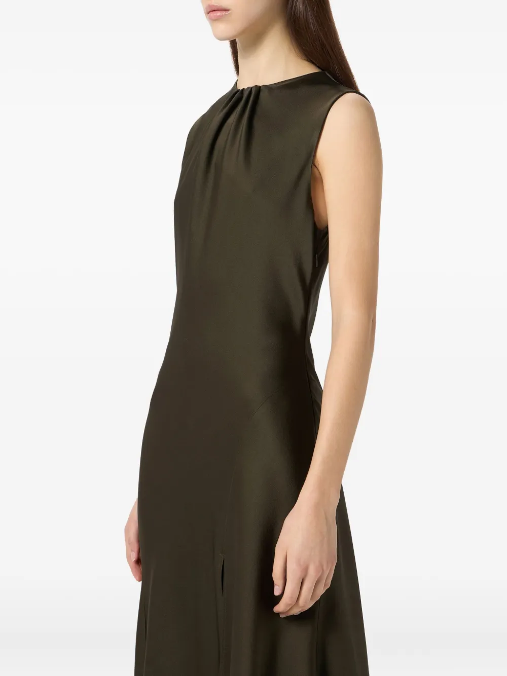 Blumarine Asymmetrische jurk Bruin