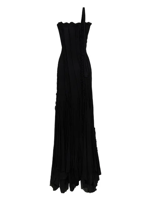 Blumarine draped evening gown