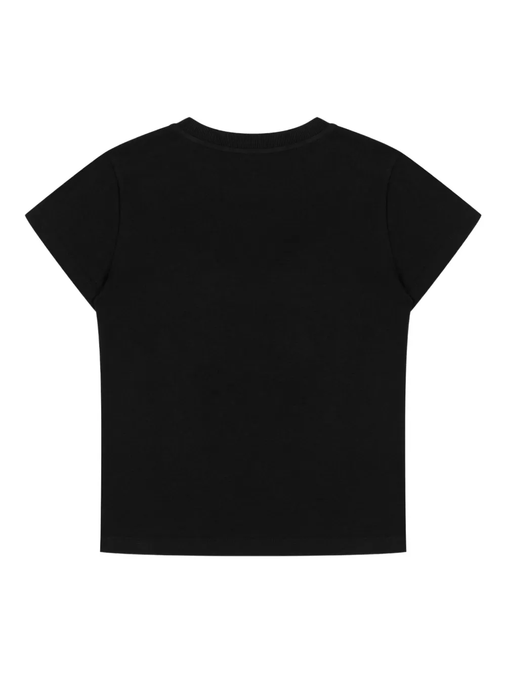 Moschino Kids T-shirt met geborduurde teddybeer 60100 nero