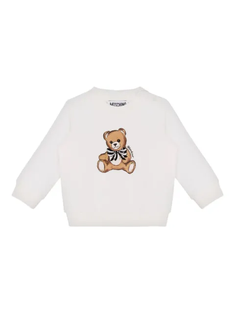 Moschino Kids teddy bear-print sweatshirt