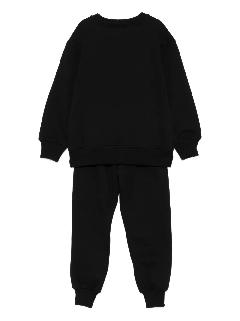 Moschino Logo-print Tracksuit In Black