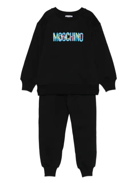 Moschino Kids logo-print tracksuit