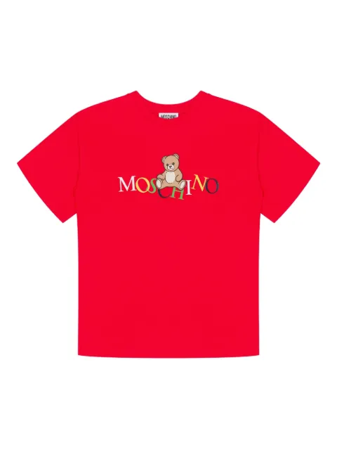 Moschino Kids bear graphic t-shirt
