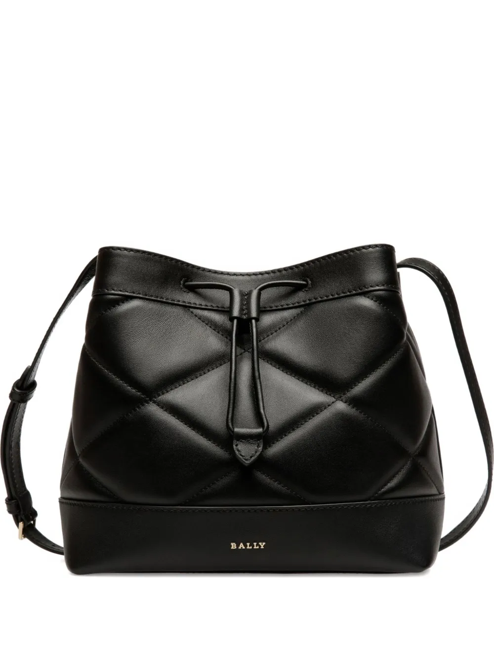 Bally Gewatteerde crossbodytas Zwart
