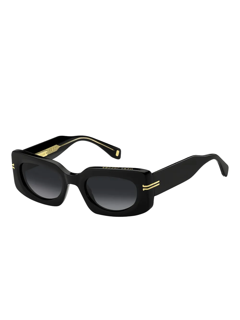Marc Jacobs Eyewear Zonnebril met rechthoekig montuur Zwart