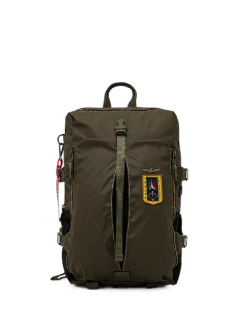 Aeronautica Militare patch-detail buckle-fastening backpack