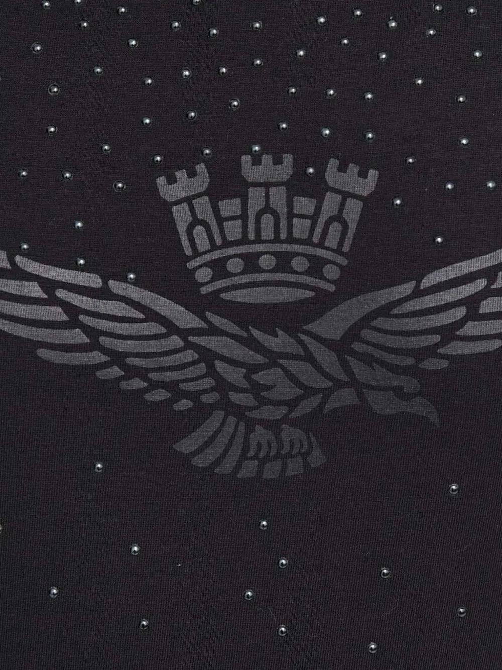 Aeronautica Militare T-shirt verfraaid met logo Zwart