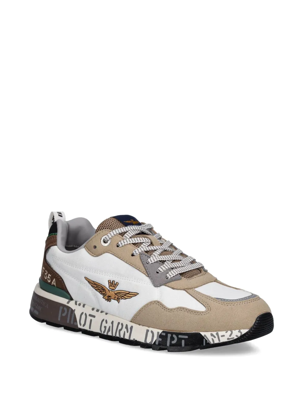 Aeronautica Militare embroidered sneakers | Low-Tops | Image 2