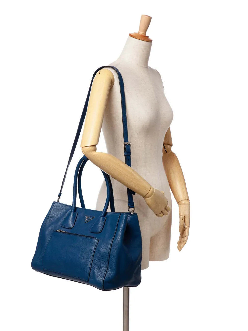 Prada Pre-Owned 2000-2013 Vitello Phenix Shopping Tote satchel | Pre-Owned | Image 2