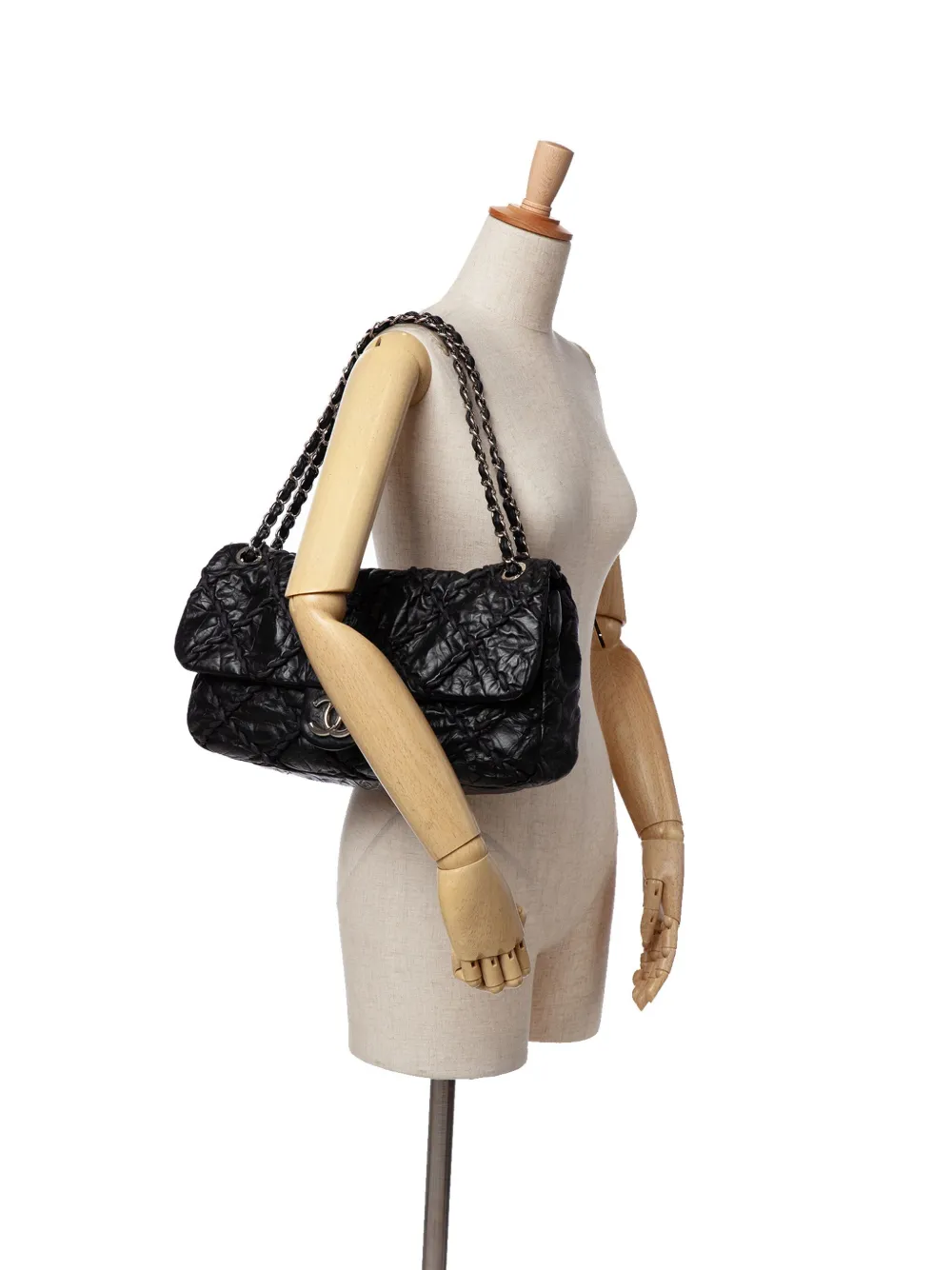 CHANEL Pre-Owned 2011 Jumbo Quilted Calfskin Ultra Stitch Flap shoulder bag | Pre-Owned | Image 2