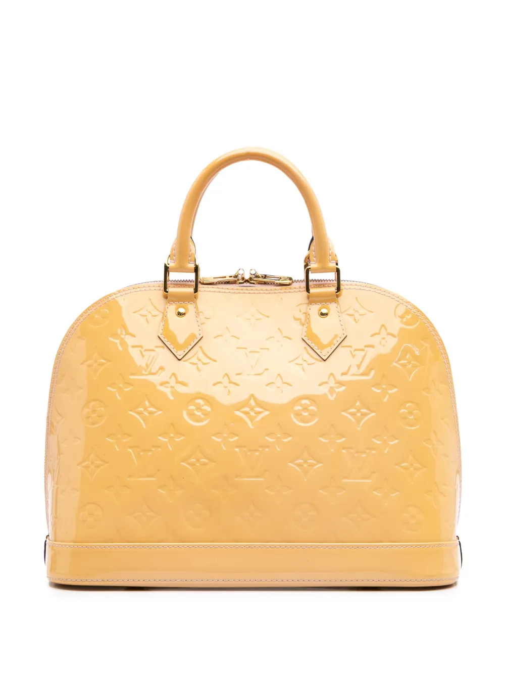 Louis Vuitton Pre-Owned 2017 Monogram Vernis Alma PM handbag | Brown | Image 1