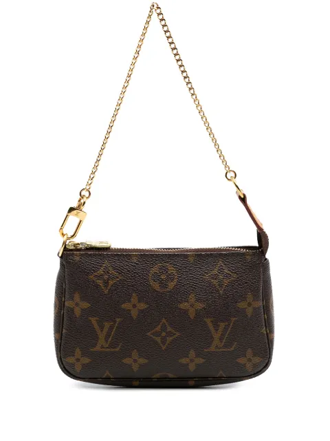 Louis Vuitton Pre-Owned bolsa de mano Pochette mini con monograma 2018