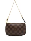Louis Vuitton Pre-Owned 2020 Damier Ebene Mini Pochette Accessoires handbag - Brown