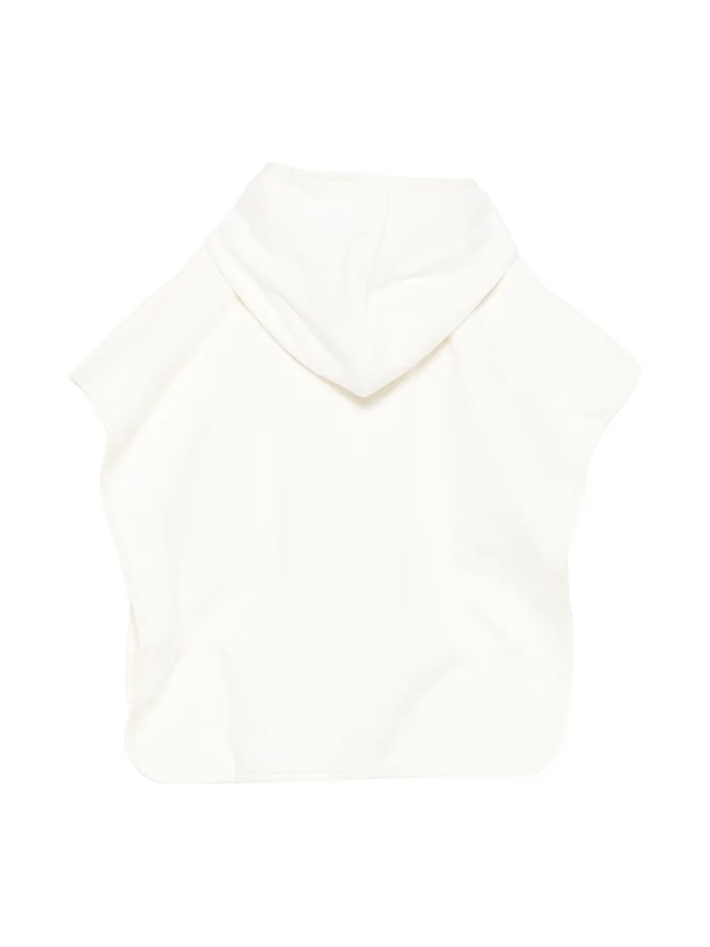 Moschino Kids teddy-motif hooded poncho | Image 2