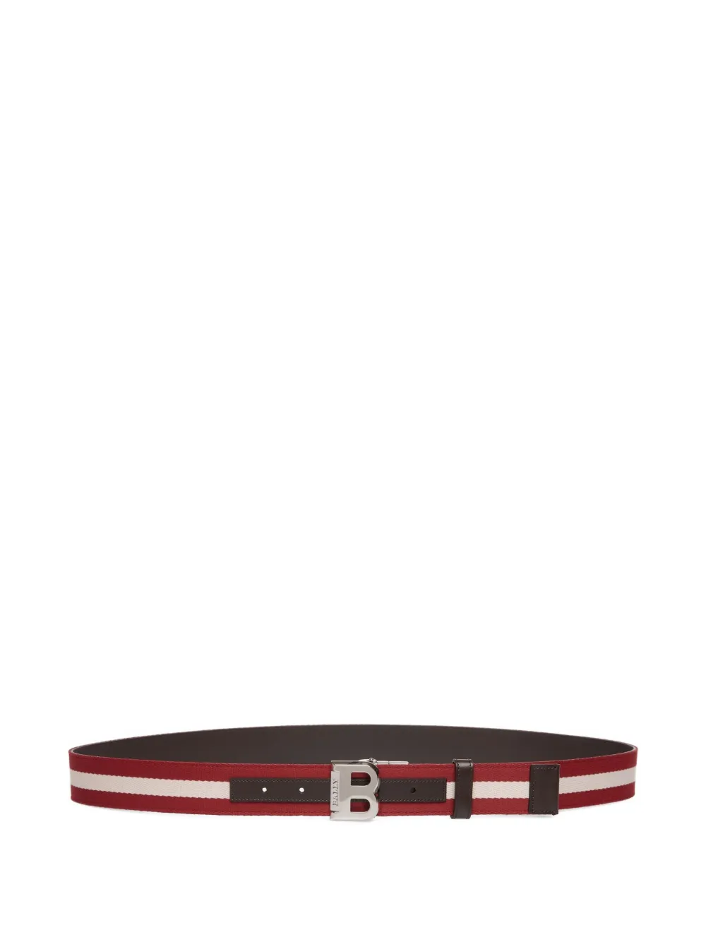 Bally Gestreepte riem Bruin