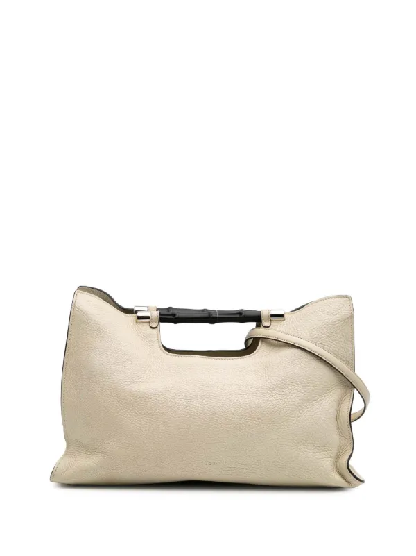 Gucci Pre-Owned 2016-2024 ミディアム カーフスキン バンブー