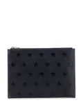 Saint Laurent Pre-Owned 2016 Leather Star clutch bag - Blue