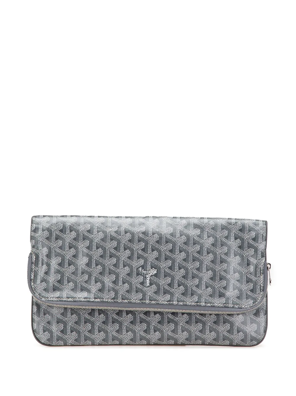Goyard Pre-Owned 2022 Goyardine Sainte Marie MM clutch bag | Grey | Image 1