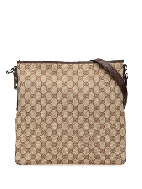 Shoulder Bag Gucci Monogram Crossbody Bag Gucci Monogram GG Jumbo Messenger  Crossbody Bag ○ Labellov ○ Buy