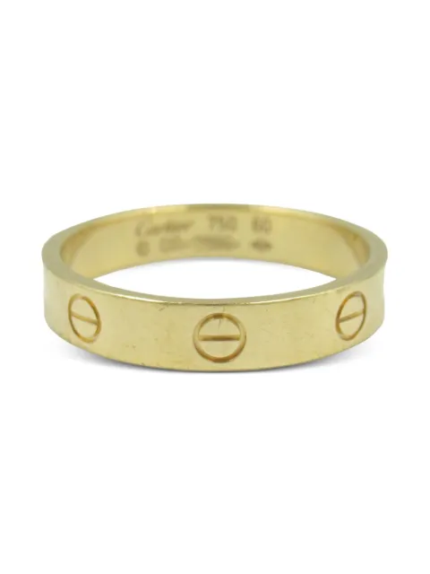 Cartier 2010s 18K yellow gold Love ring