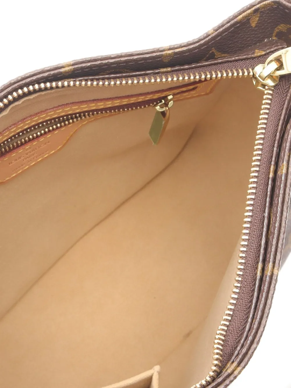 Pre-owned Louis Vuitton 2002 Looping Shoulder Bag In Brown