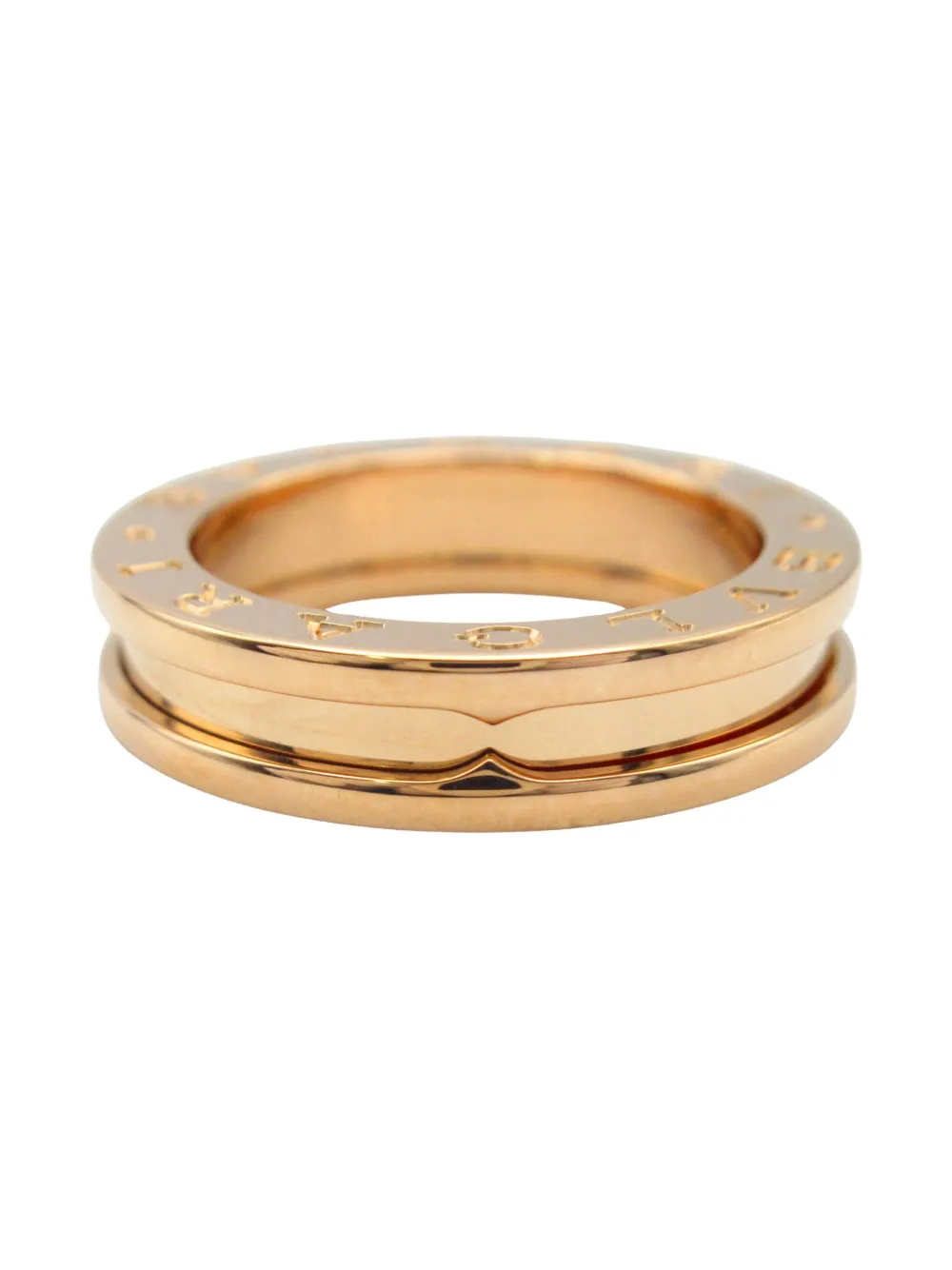 Bvlgari Pre-Owned 2010s B.Zero1 リング 18Kローズゴールド - GOLD Bvlgari Pre-Owned 2010s B.Zero1 リング 18Kローズゴールド - GOLD