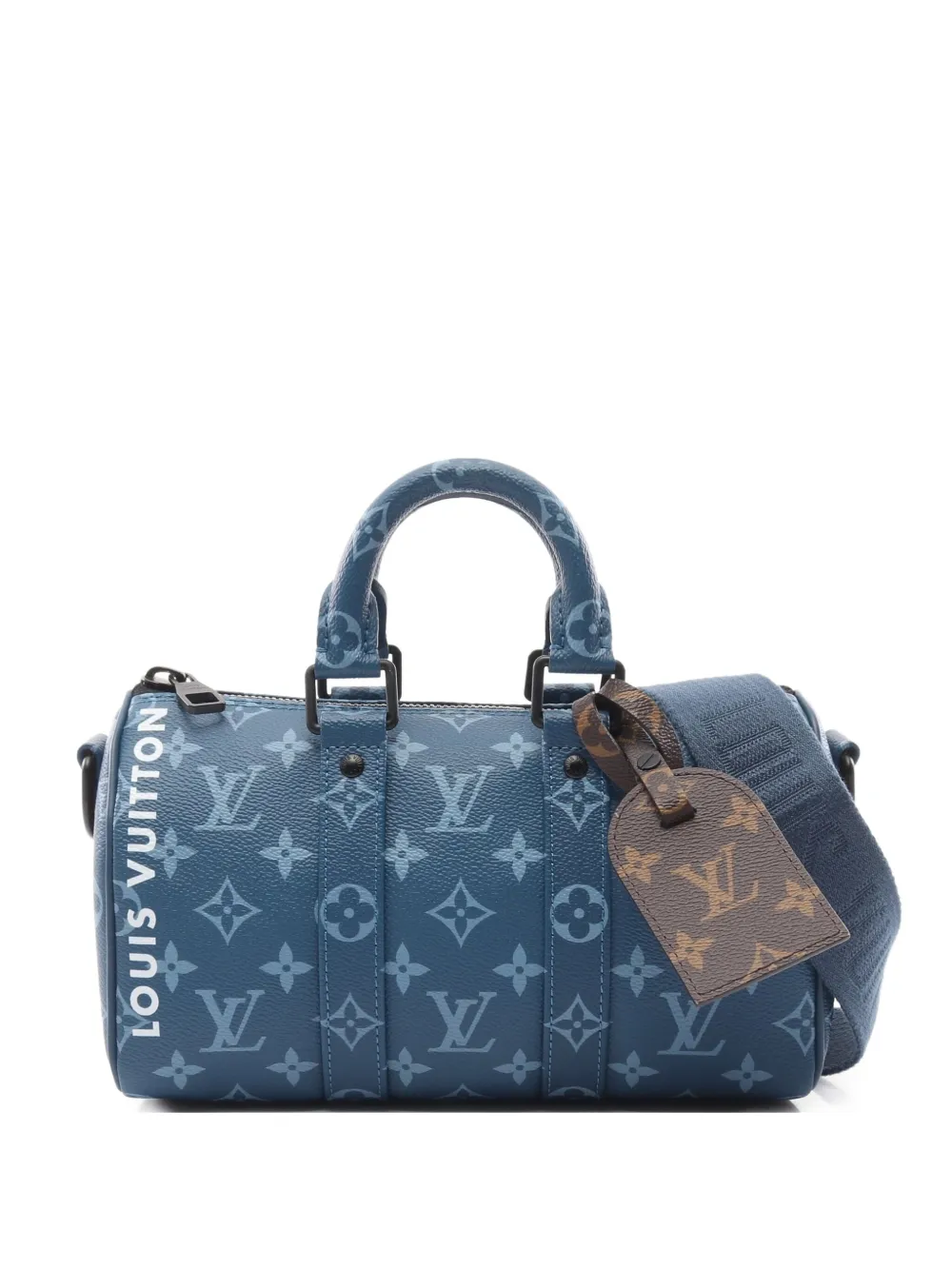 Louis Vuitton Pre-Owned 2021s Keepall Bandouliere 25 monogram tote bag | Blue | Image 1