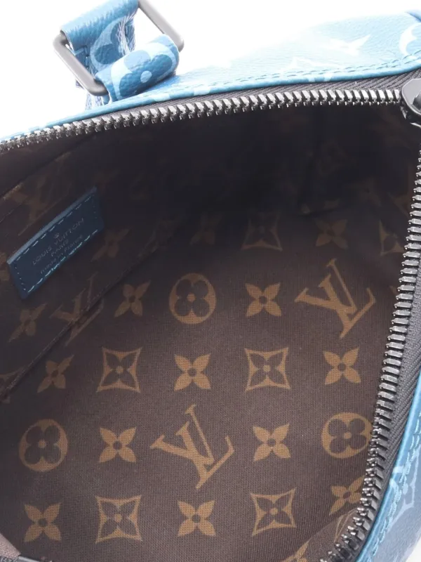 Louisvuitton キーポル バンドリエール25 ヴィトン ブルー 美品 国内完売 ルイヴィトン キーポル バンドリエール25 ブルーバッグ