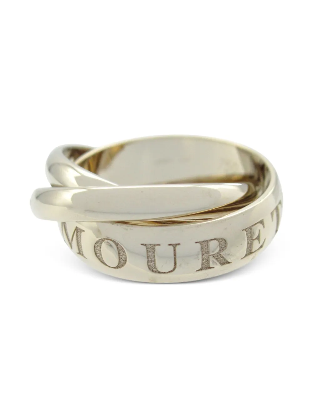Cartier 2010s 1998 Christmas Limited 18K white gold Trinity ring | Women | Image 2
