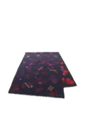 CHANEL Pre-Owned 2021 Camellia Stall shawl - Blue