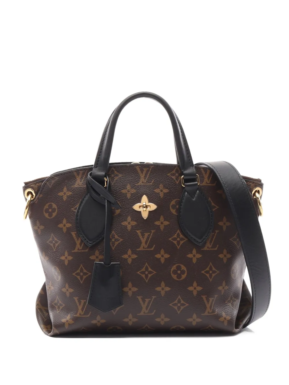 Louis Vuitton Pre-Owned 2019 Monogram Flower PM tote bag | Brown | Image 1