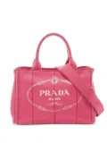 Prada Pre-Owned 2010s Canapa two-way tote bag - Pink
