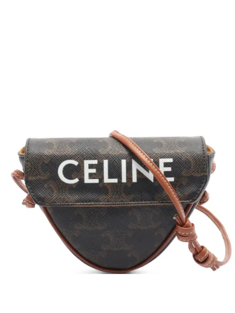 Céline Pre-Owned 2010s Triomphe crossbody bag
