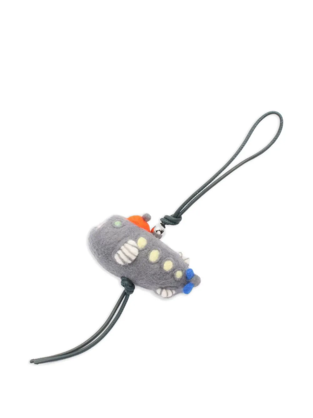 Loewe Pre-Owned 2020s submarine felt charm - グリーン Loewe Pre-Owned 2020s submarine felt charm - グリーン