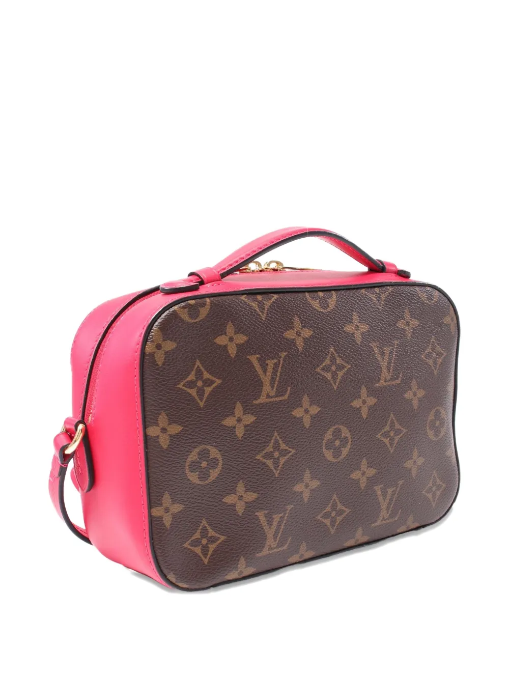 Pre-owned Louis Vuitton 2018 Saintonge Shoulder Bag In Brown
