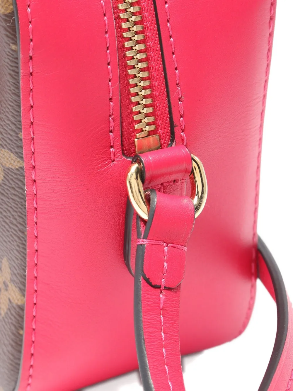 Pre-owned Louis Vuitton 2018 Saintonge Shoulder Bag In Brown