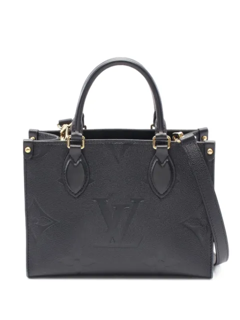Louis Vuitton Pre-Owned 2000s On-The-Go PM leather handbag