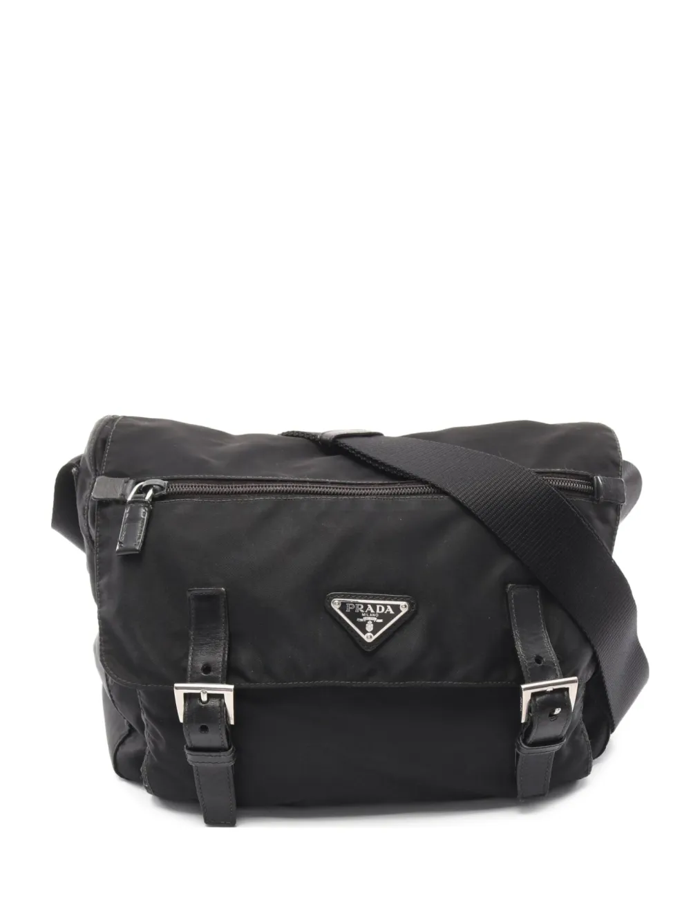 Prada Pre-Owned 2000s Vela Sport messenger bag | Black | Image 1