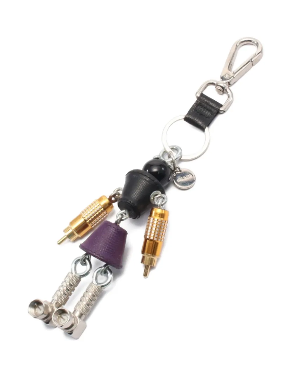 Pre-owned Prada 2010s Leather Keyring