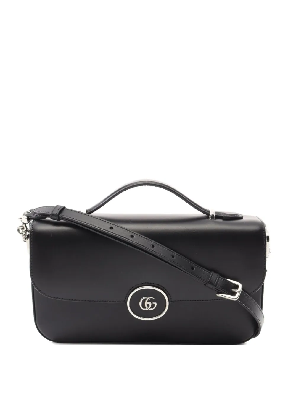 Gucci Pre-Owned 2010s Double G shoulder bag | Black | Image 1