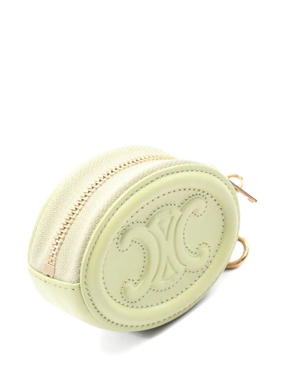 Céline Pre-Owned 2010s Triomphe leather AirPods case | Image 2