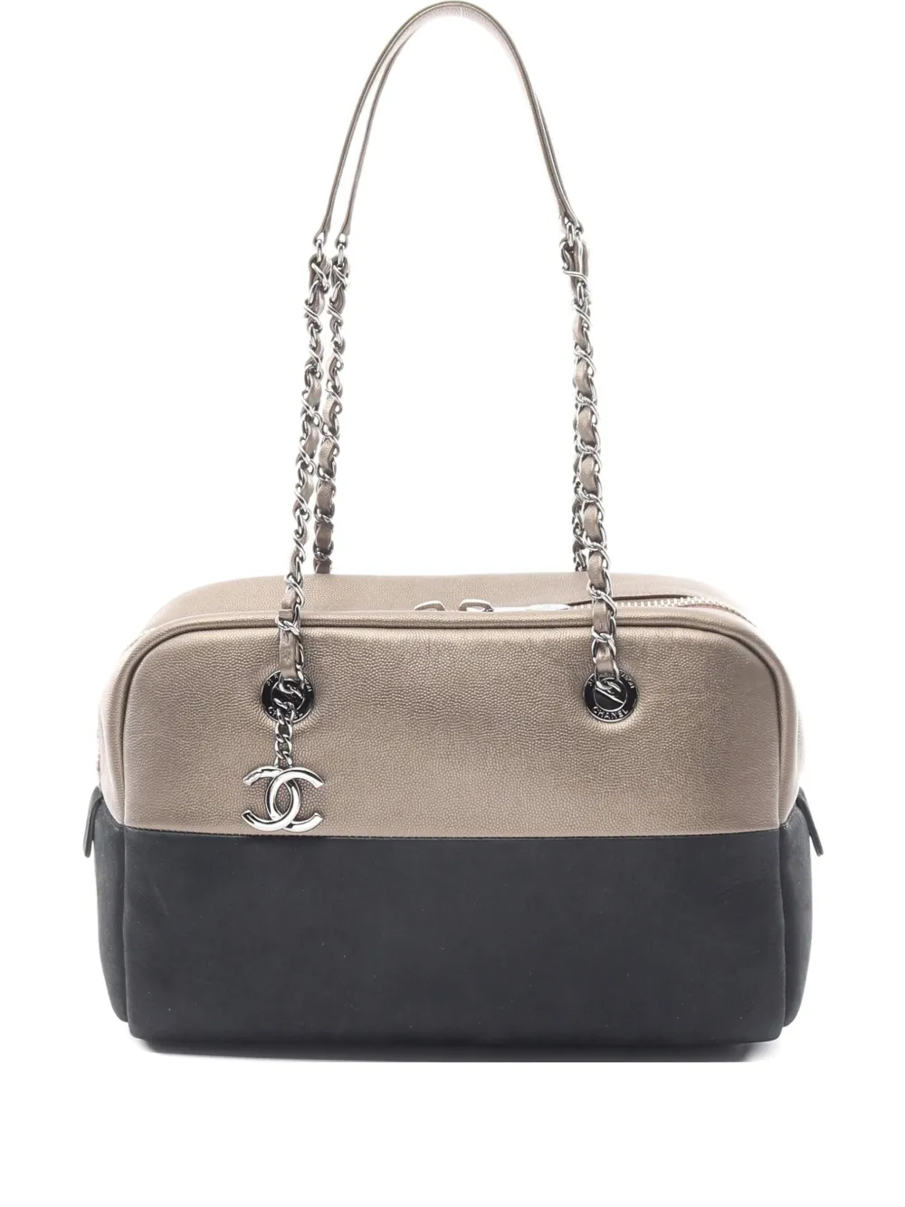 CHANEL Pre-Owned 2016 チェーン ショルダーバッグ - ブラック CHANEL Pre-Owned 2016 チェーン ショルダーバッグ - ブラック